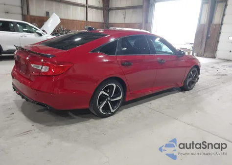 2019 Honda Accord Sport from USA, damaged, VIN 1HGCV1F3XKA165316
